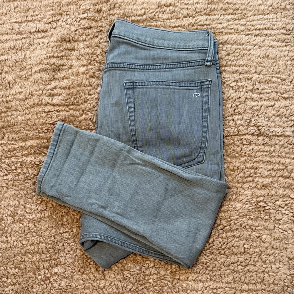 rag & bone Gray Straight Leg Women's Jeans